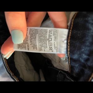 Old navy jean skirt size 0